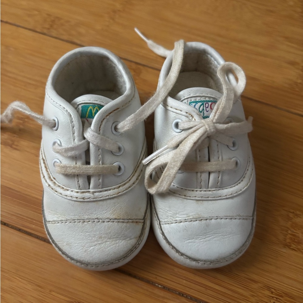McDonald's White Baby Walker Shoes